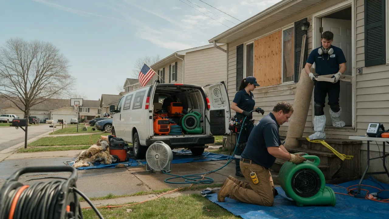Water Damage Restoration in Sandusky, OH near me